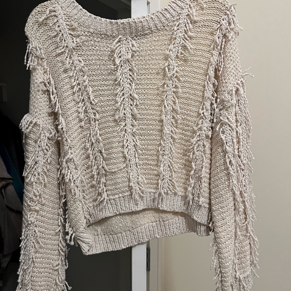 Majorelle shaggy sweater